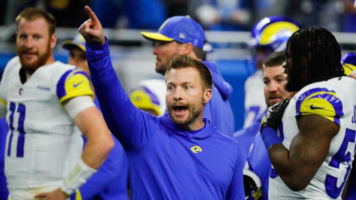 'Inconsolable' Sean McVay broke down in tears after Rams' tough playoff loss to Eagles 3 Sean McVay