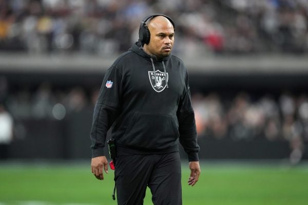 The Las Vegas Raiders have fired Antonio Pierce