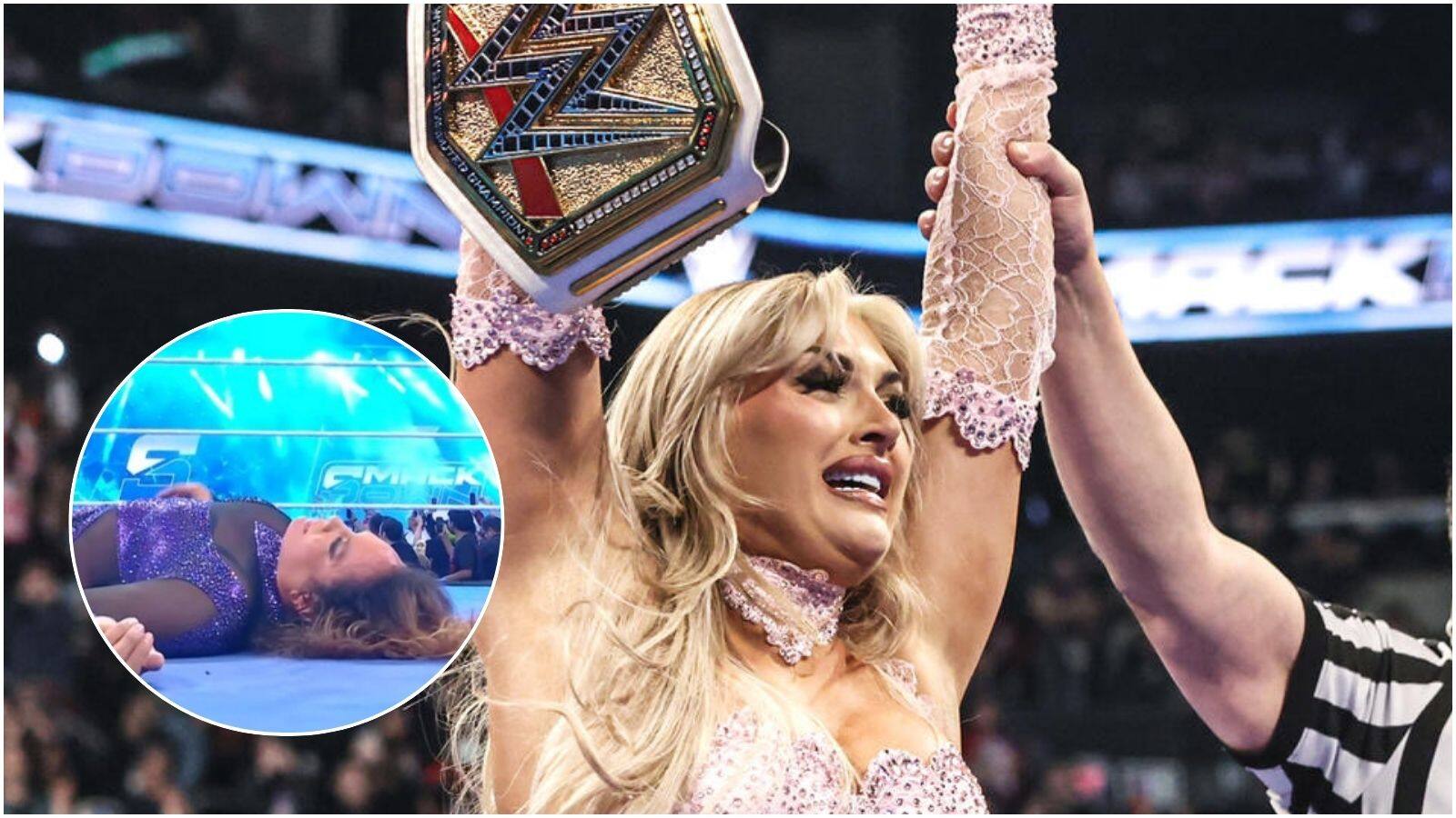 “ITS ABOUT DAMN TIME”- Wrestling fans elated after Tiffany Stratton finally cashes in her Money in the Bank contract and dethrones Nia Jax on WWE SmackDown