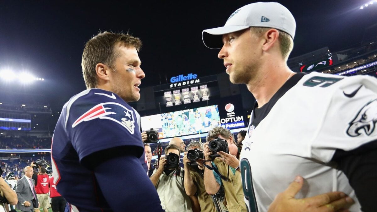 Tom Brady admits he's still jealous of Nick Foles' Super Bowl LII heroics during NFC Championship game 3 Tom Brady and Nick Foles