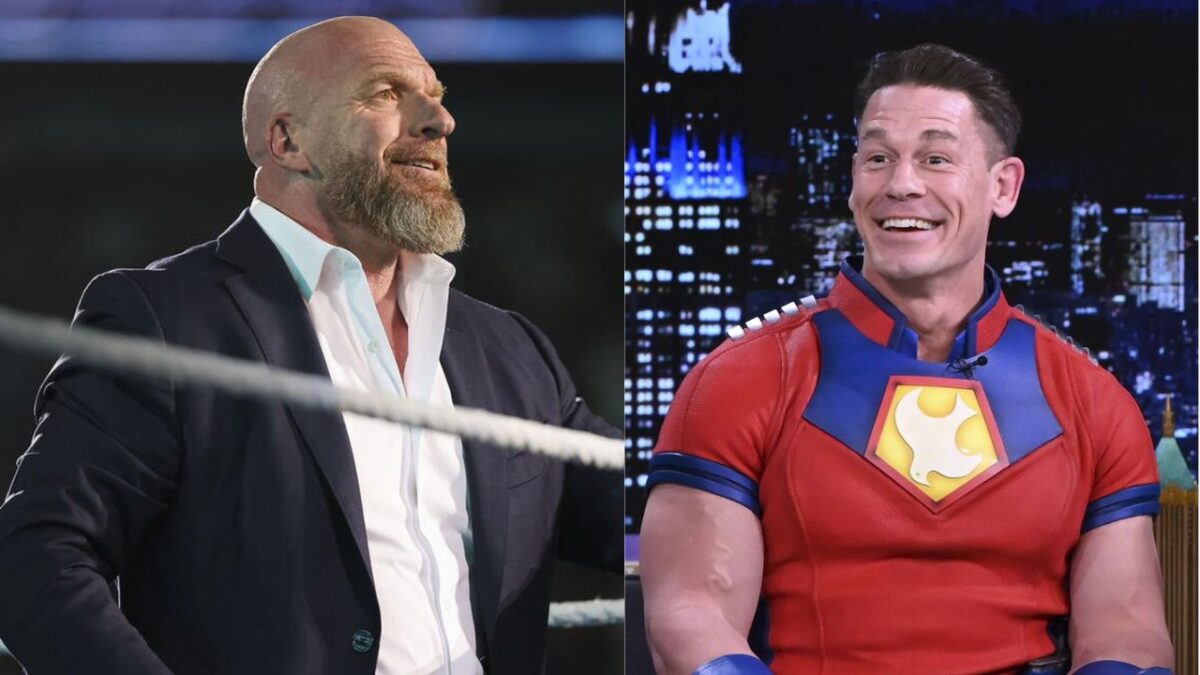 "I'm tearing it," 39-year-old star vows to injure John Cena in the Royal Rumble match and crush his WrestleMania dreams forever 3 Triple H and John Cena