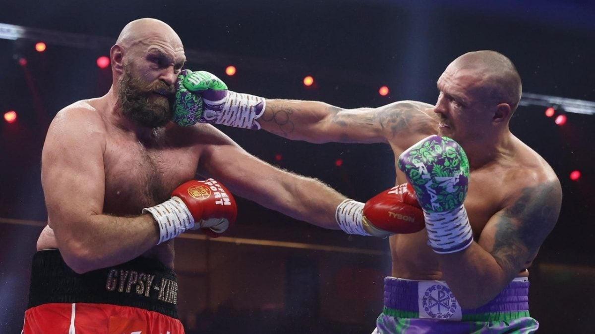 Tyson Fury's last boxing outing against Oleksandr Usyk