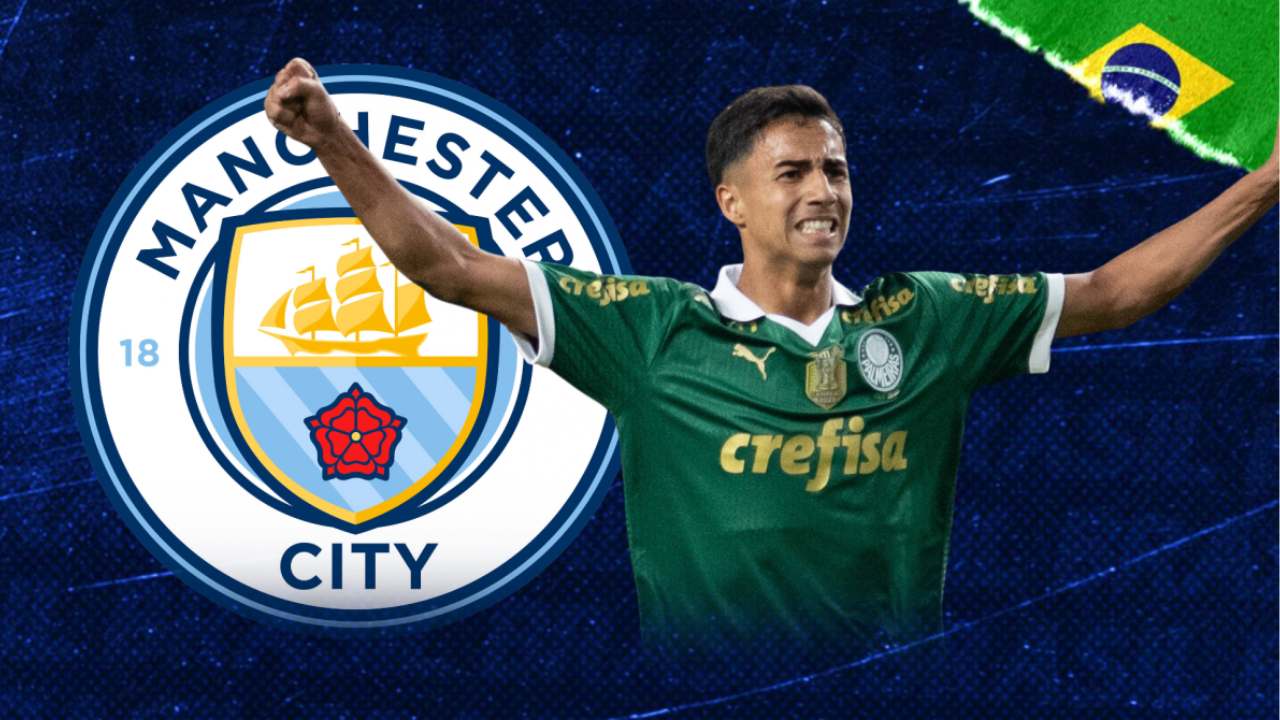 Manchester City face SETBACK in Vitor Reis pursuit as Palmeiras REJECTS bid