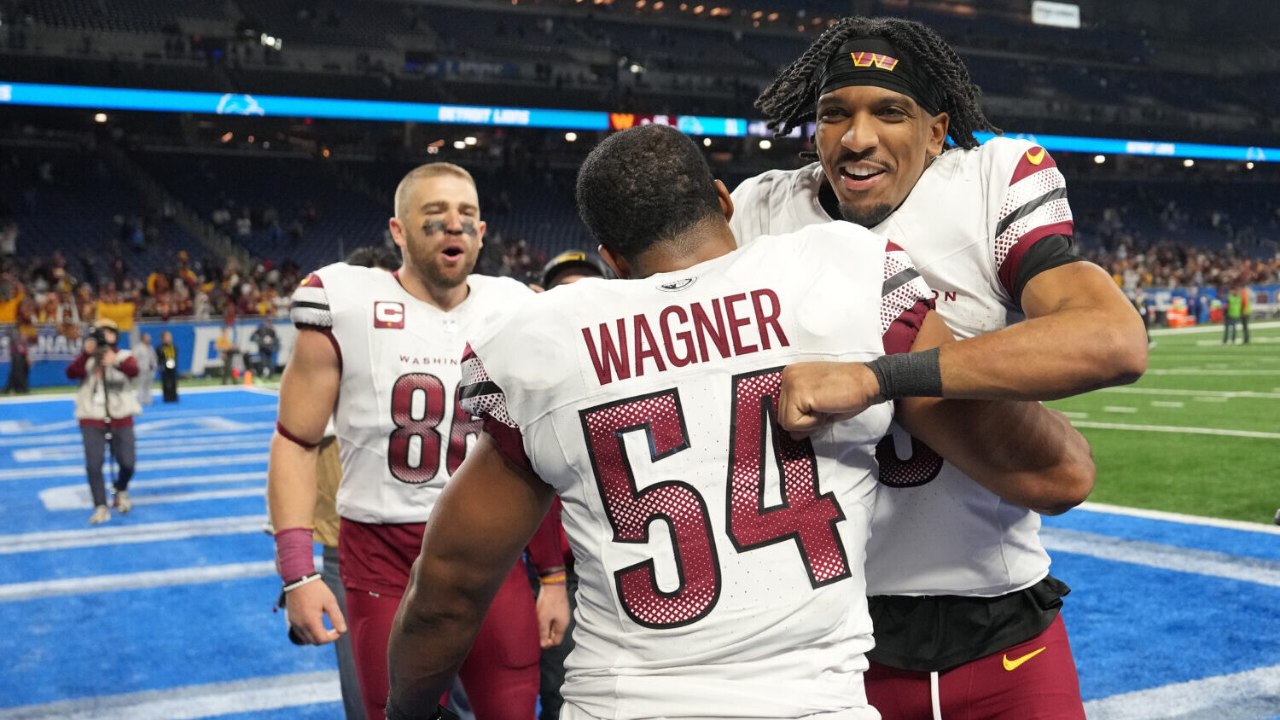 Sage advice from vets keeping Jayden Daniels grounded ahead of NFC Championship game