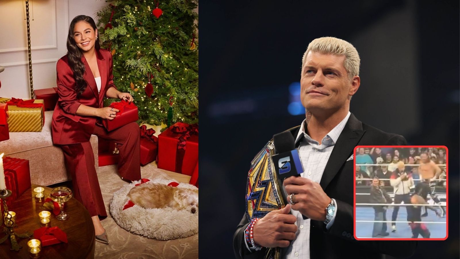 WATCH: What Cody Rhodes made $16 million worth Vanessa Hudgens do in the ring after SmackDown goes off-air 