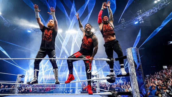 Sami Zayn and The Usos on SmackDown