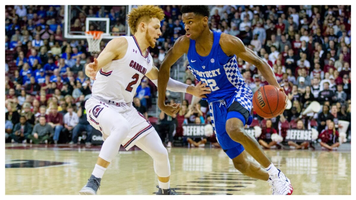 College Basketball and the burden of playing Two Halves 1 A College Basketball game in action