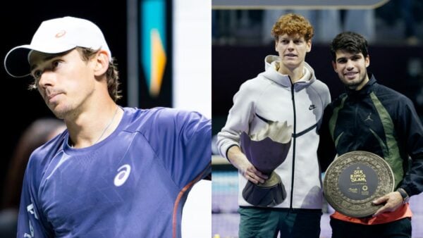 Alex de Minaur Jannik Sinner and Carlos Alcaraz