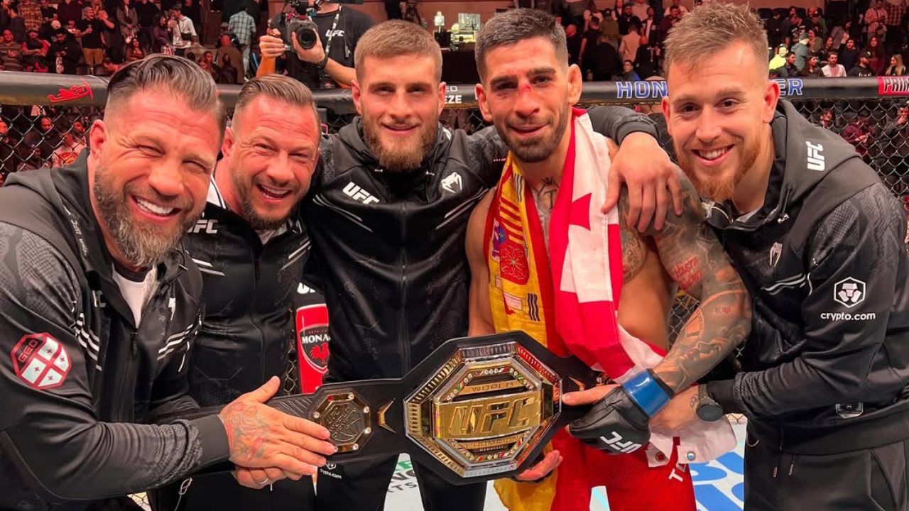 Does Ilia Topuria lose to brother Aleksandre Topuria?