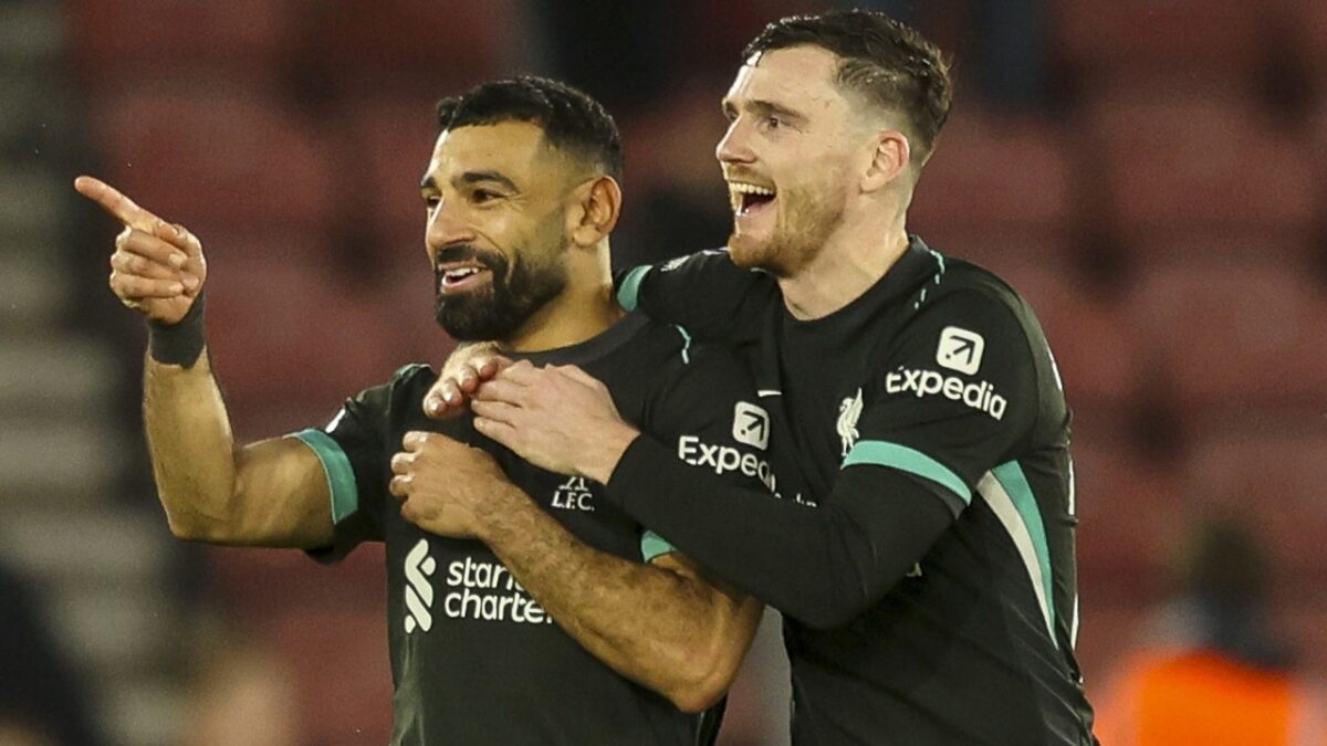 Mohamed Salah sets EIGHT RECORDS as Liverpool beats Manchester City in Premier League 2 Andrew Robertson on Mohamed Salah
