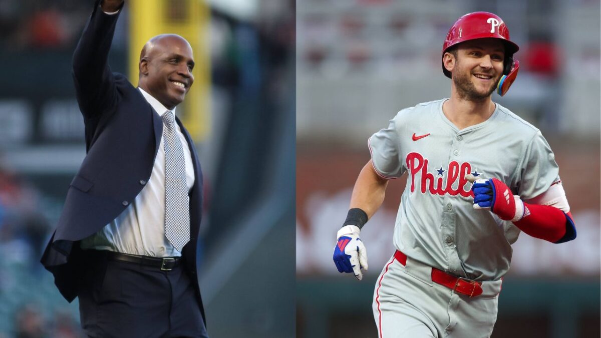 Barry Bonds and Trea Turner