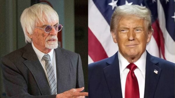 Bernie Ecclestone and Donald Trump
