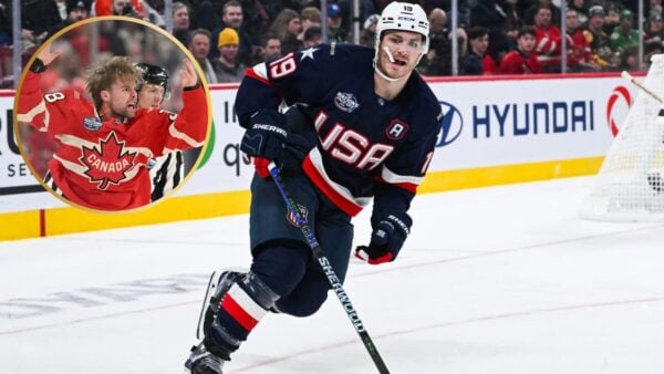 Brandon Hagel and Matthew Tkachuk