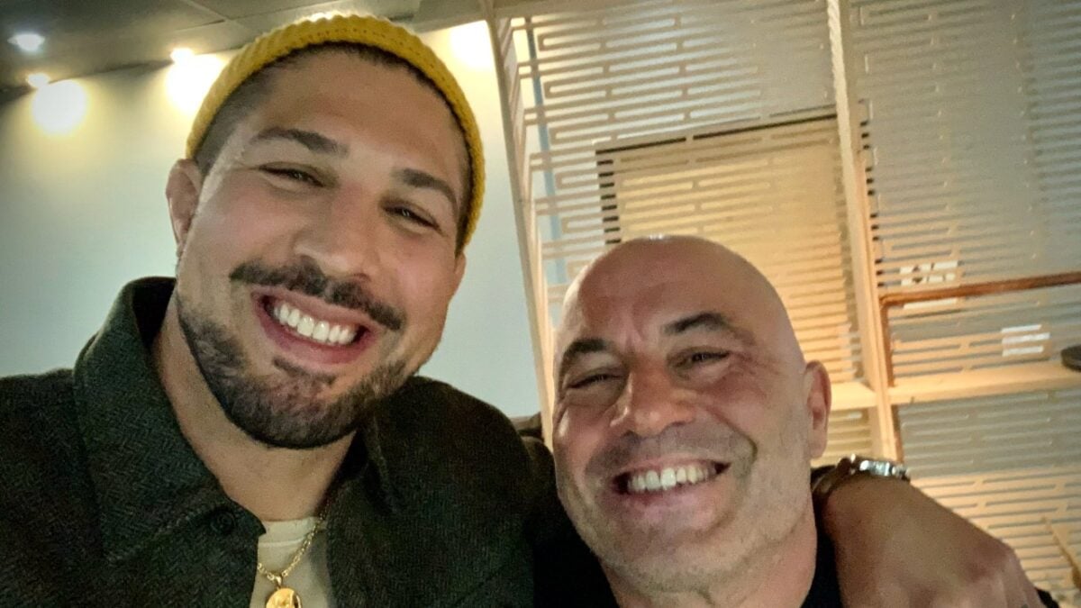 Brendan Schaub and Joe Rogan together