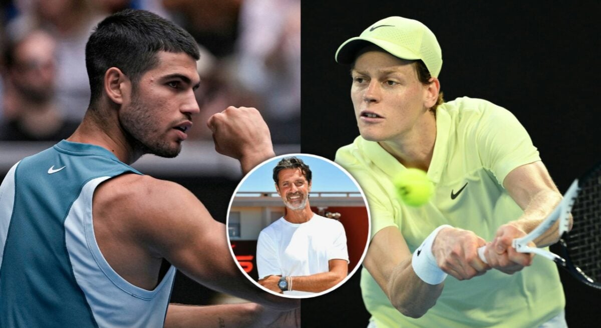 Patrick Mouratoglou Reveals One Aspect of Jannik Sinner Which is "Something New in Tennis History" 1 Carlos Alcaraz, Patrick Mouratoglou, Jannik Sinner