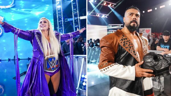 Charlotte Flair and Andrade