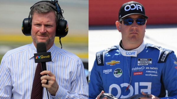 Dale Earnhardt Jr. and Kyle Busch