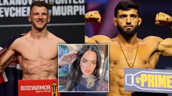 Dan Hooker mocks Arman Tsarukyan for allegedly getting injured while making a video for Nina-Marie Daniele