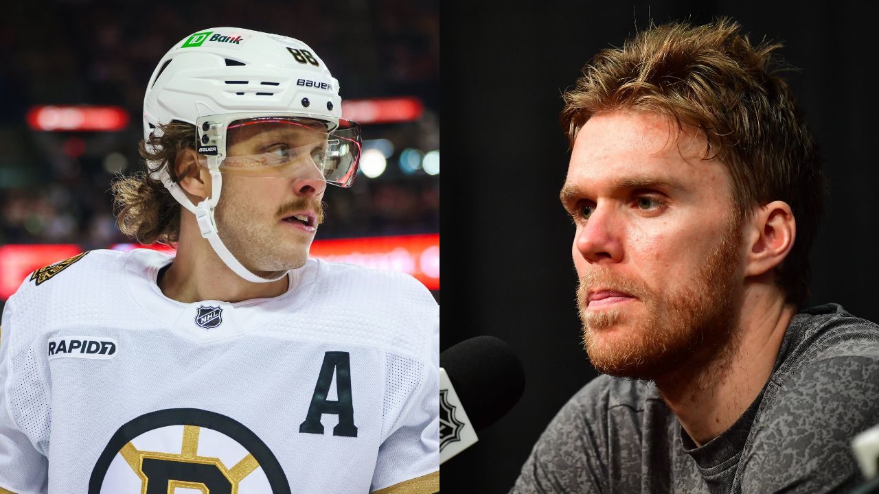 Bruins star David Pastrnak drops 2-word reaction to Connor McDavid’s call for inclusion of “all countries” in future 4 Nations type tournament