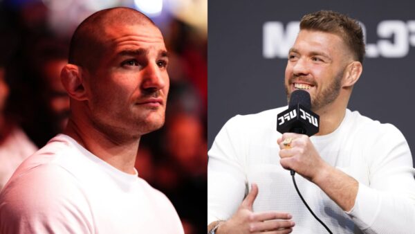 Dricus Du Plessis took wild shots referencing to Sean Strickland's father ahead of their fight