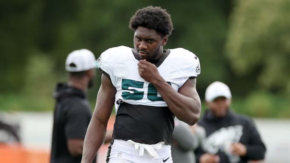 NFL bizarrely fines Eagles' Jalyx Hunt for harmless bow-and-arrow sack celebration during Super Bowl 3 Eagles' Jalyx Hunt