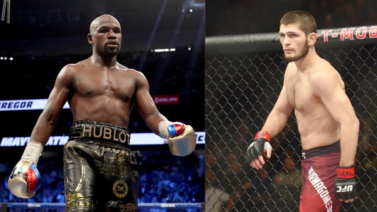 Floyd Mayweather's Donald Trump praise back fires as Team Khabib calls out boxer: "He was Obama supporter" 3 Floyd Mayweather and Khabib Nurmagomedov once agreed to fight each other
