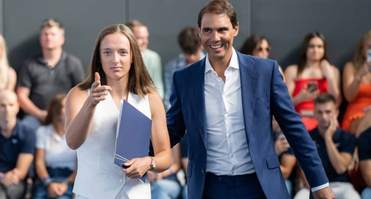 Iga Swiatek Reveals the Two Tips She Received From Rafael Nadal at his Academy 1 Iga Swiatek and Rafael Nadal