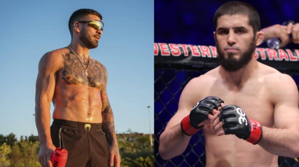 Islam Makhachev warns Ilia Topuria about lightweight debut (via ImagoInstagram)