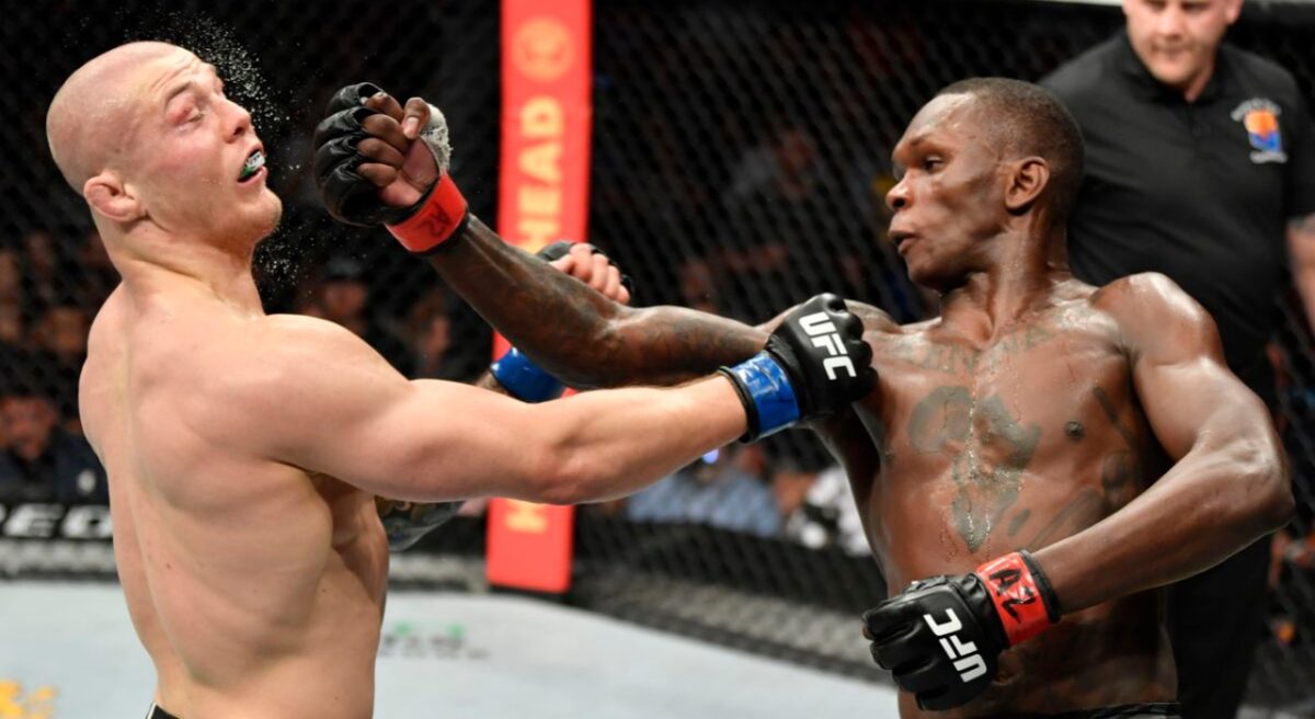 Israel Adesanya is DONE, claims legend Michael Bisping after UFC Saudi Arabia 3 Israel Adesanya in action against Marvin Vettori at UFC 263