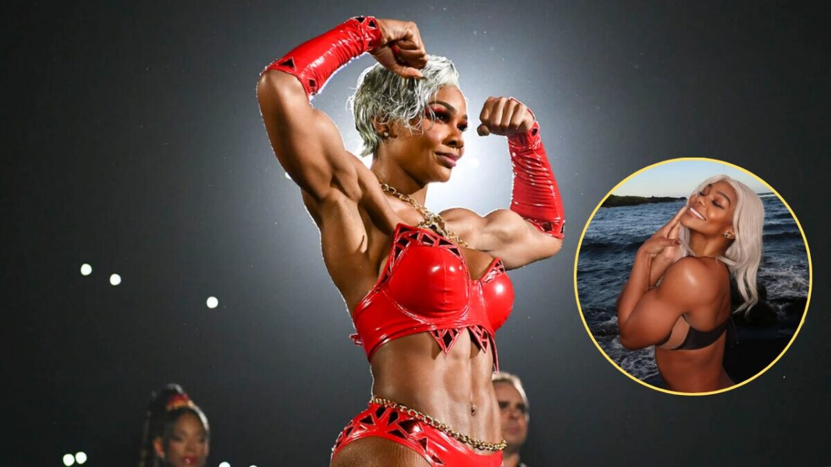 Real-life Bloodline member goes to extreme lengths at 'Queen of the Ring' premiere to sell the Jade Cargill onslaught 3 Jade Cargill