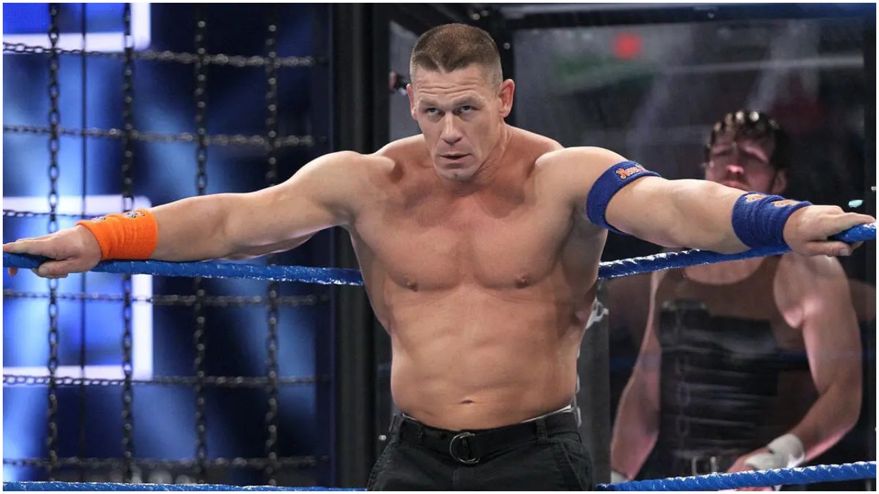 John Cena catches WILD stray from former WWE Champion ahead of the Elimination Chamber