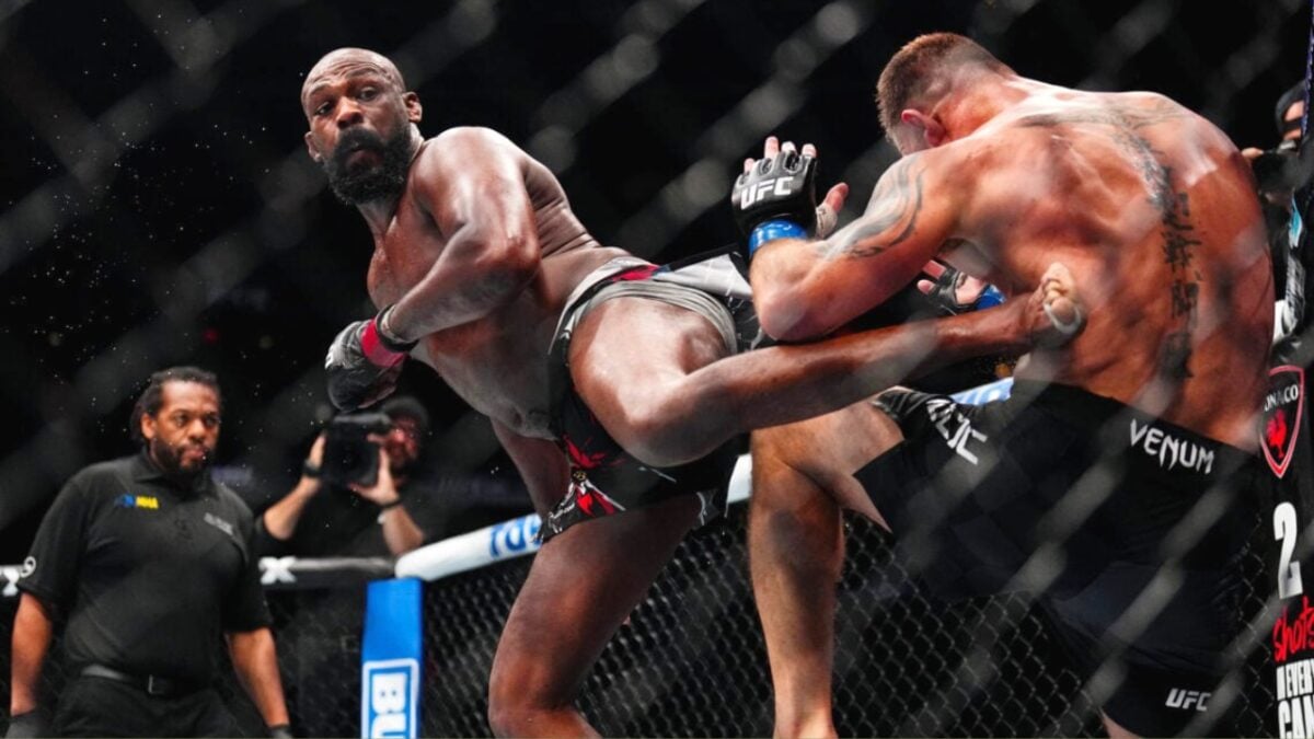Jon Jones' last fight outing at UFC 309
