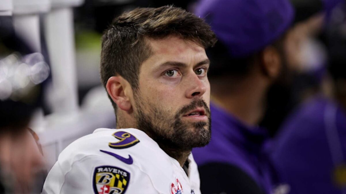 Eagles GM makes it clear that the team won't even scout players who’ve been convicted of "domestic violence" 3 Justin Tucker (2)