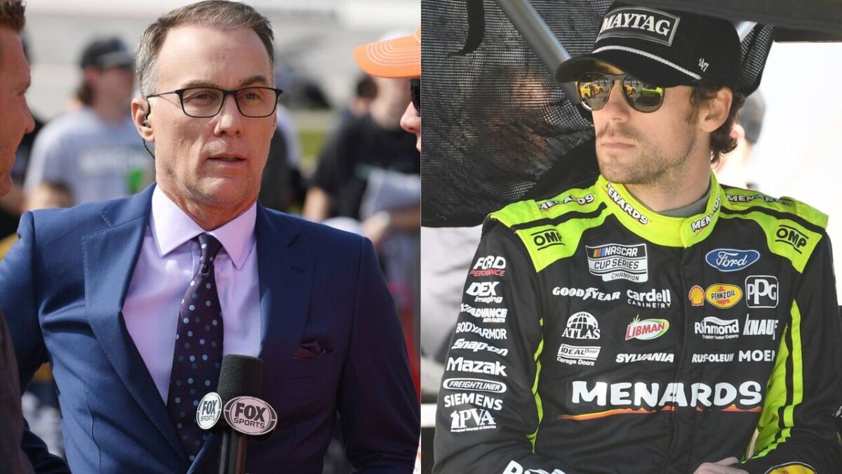 “He’s Going to Win Again!” Kevin Harvick Bets One Denny Hamlin to Win Coca-Cola 600 1 Kevin Harvick and Ryan Blaney