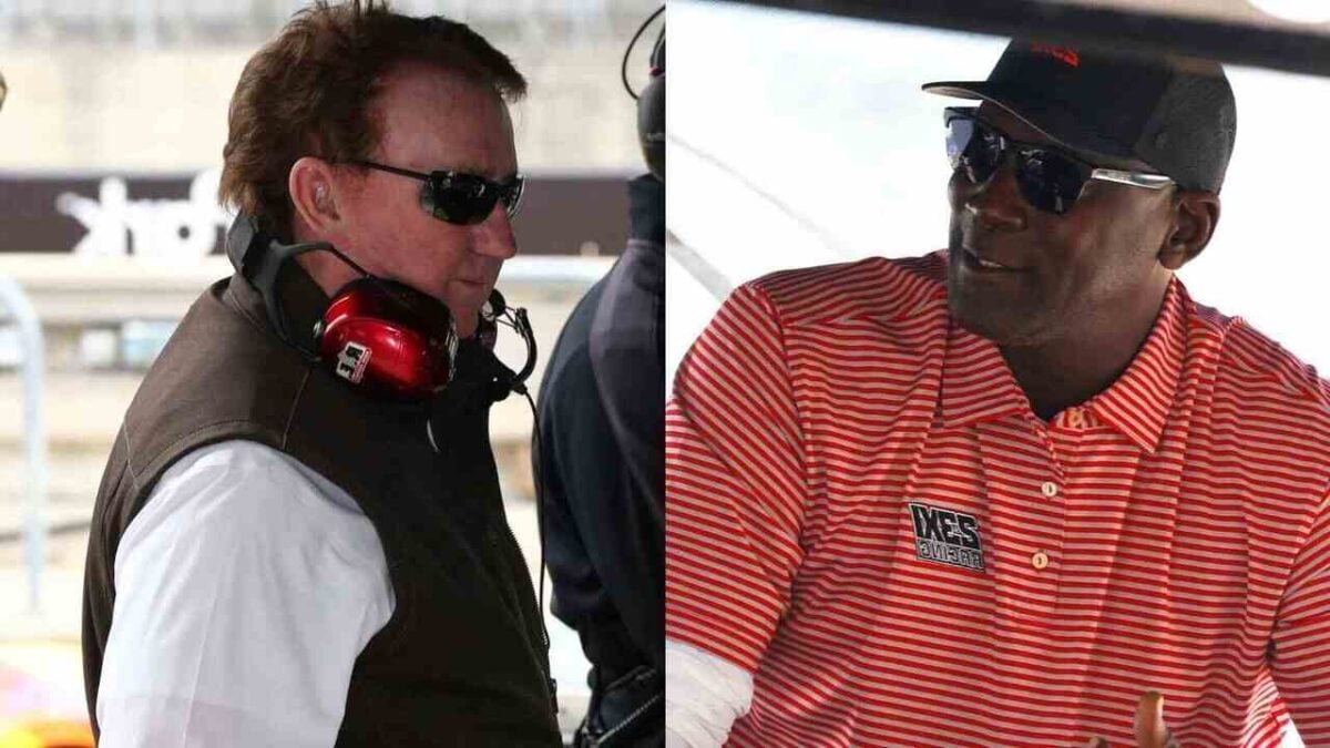 Richard Childress and Michael Jordan