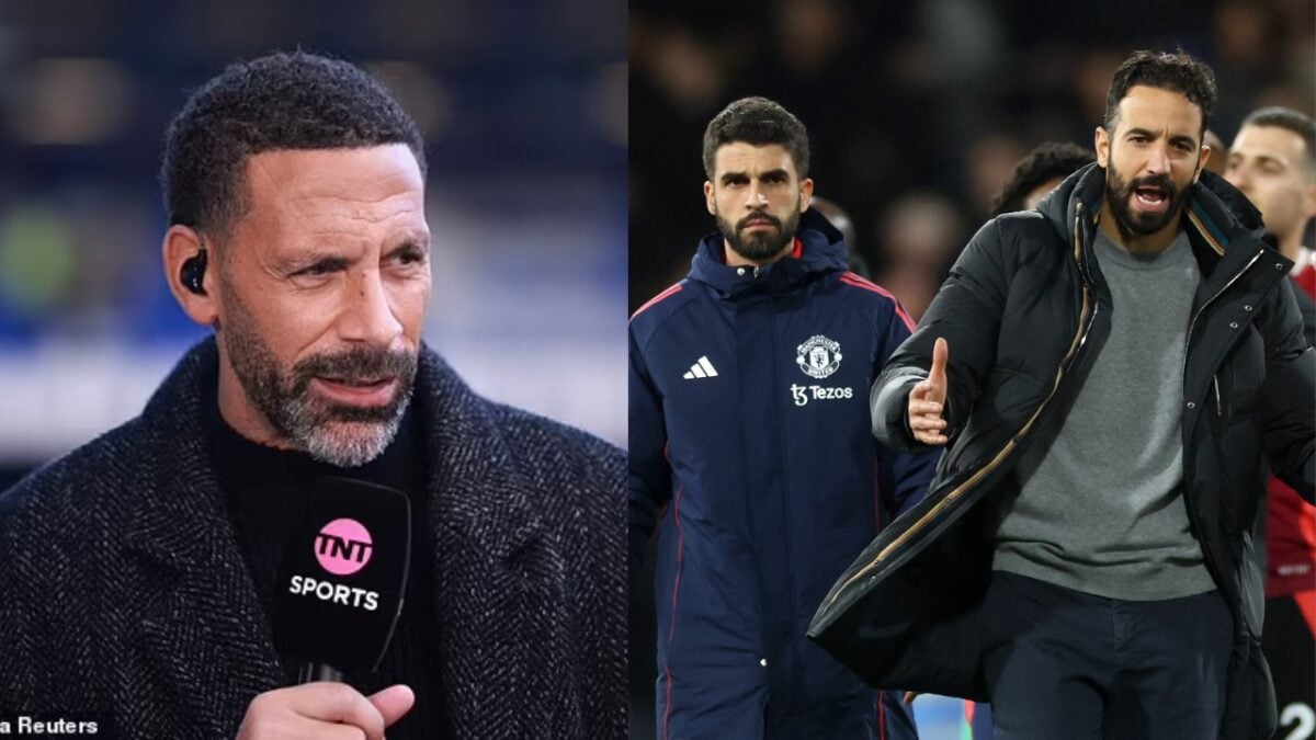 "We're in England" - Ruben Amorim all smiles as Manchester United 'escapes' penalty call vs Everton 3 Rio Ferdinand on Ruben Amorim Man Utd