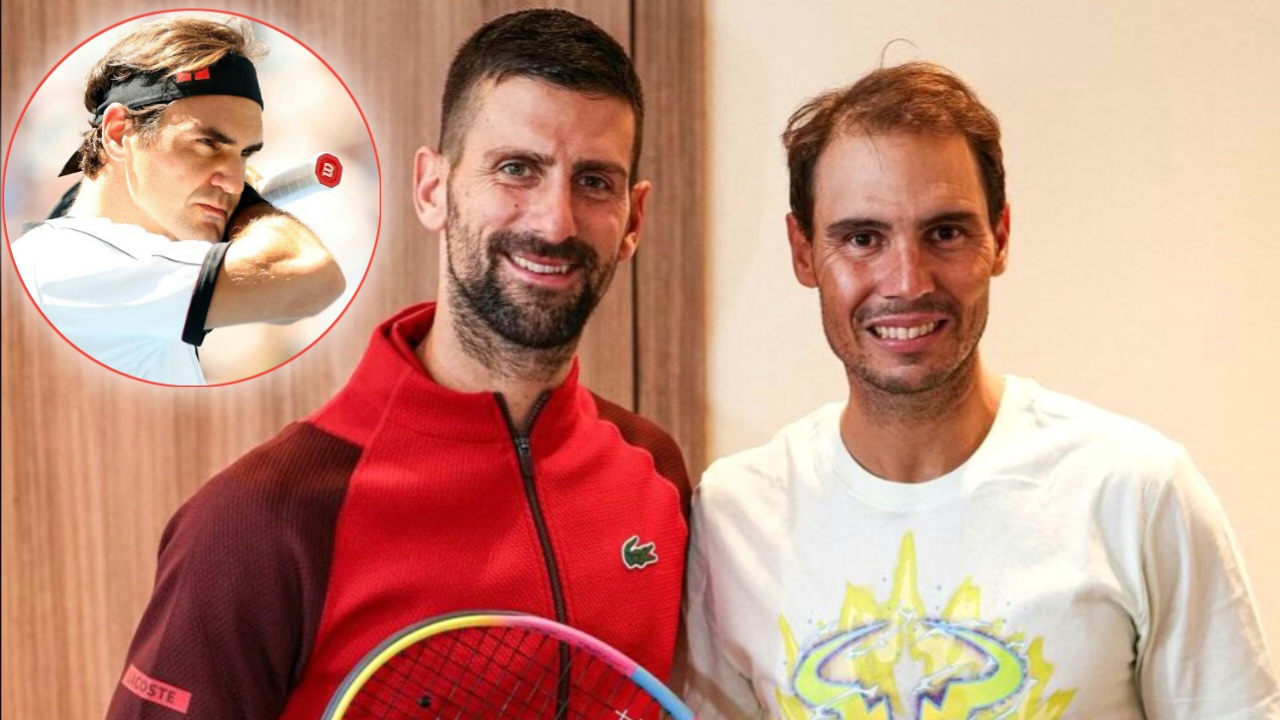 Novak Djokovic snubs Roger Federer and calls Rafael Nadal the ‘biggest opponent and biggest rival’