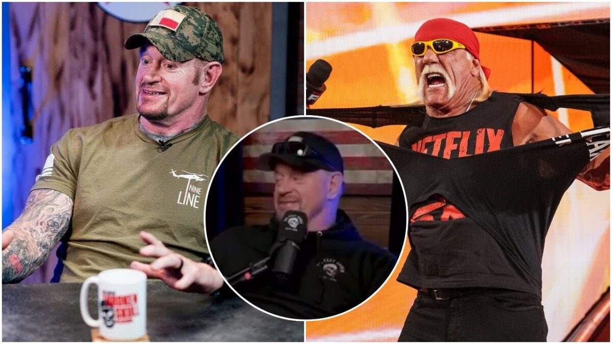 Hulk Hogan under fire for turning fans down and making children cry after failed meet-and-greet commitment 5 The Undertaker and Hulk Hogan
