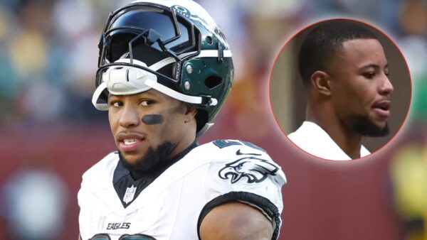 (Video) Saquon Barkley gave a fiery pep talk to Eagles teammates before Super Bowl LIX