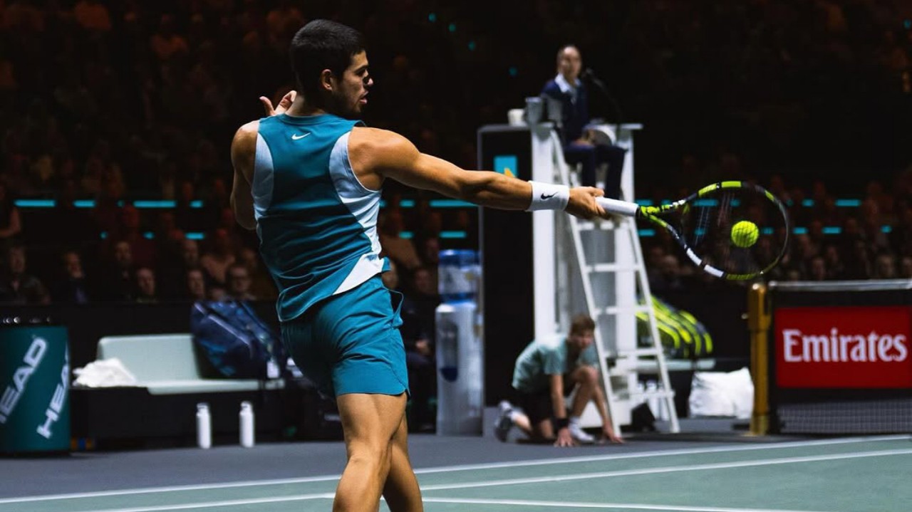 Carlos Alcaraz explains the change in his racket weight since the start of the 2025 season