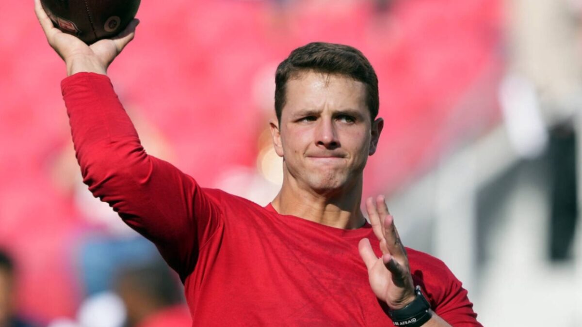 49ers analyst pitches Brock Purdy trade proposal involving Aaron Rodgers 3 49ers analyst pitches Brock Purdy trade proposal involving Aaron Rodgers