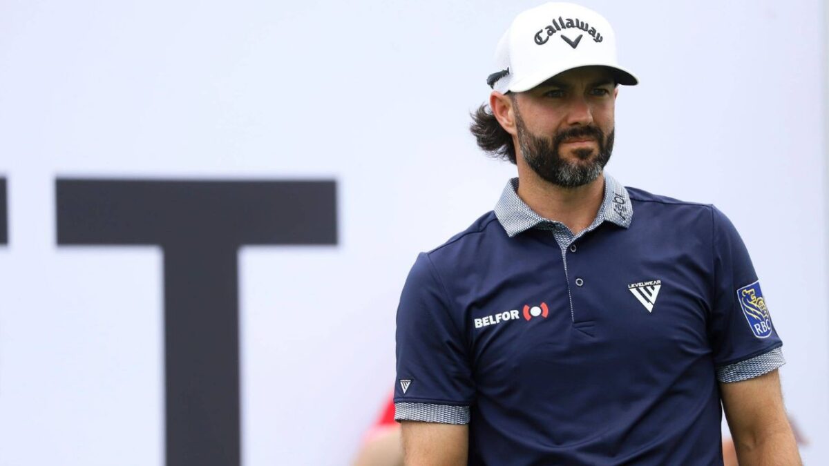 Adam Hadwin smashing golf club and setting off sprinkler at Valspar Championship doesn't sit well with fans - "That's ridiculous behavior" 4 Adam Hadwin