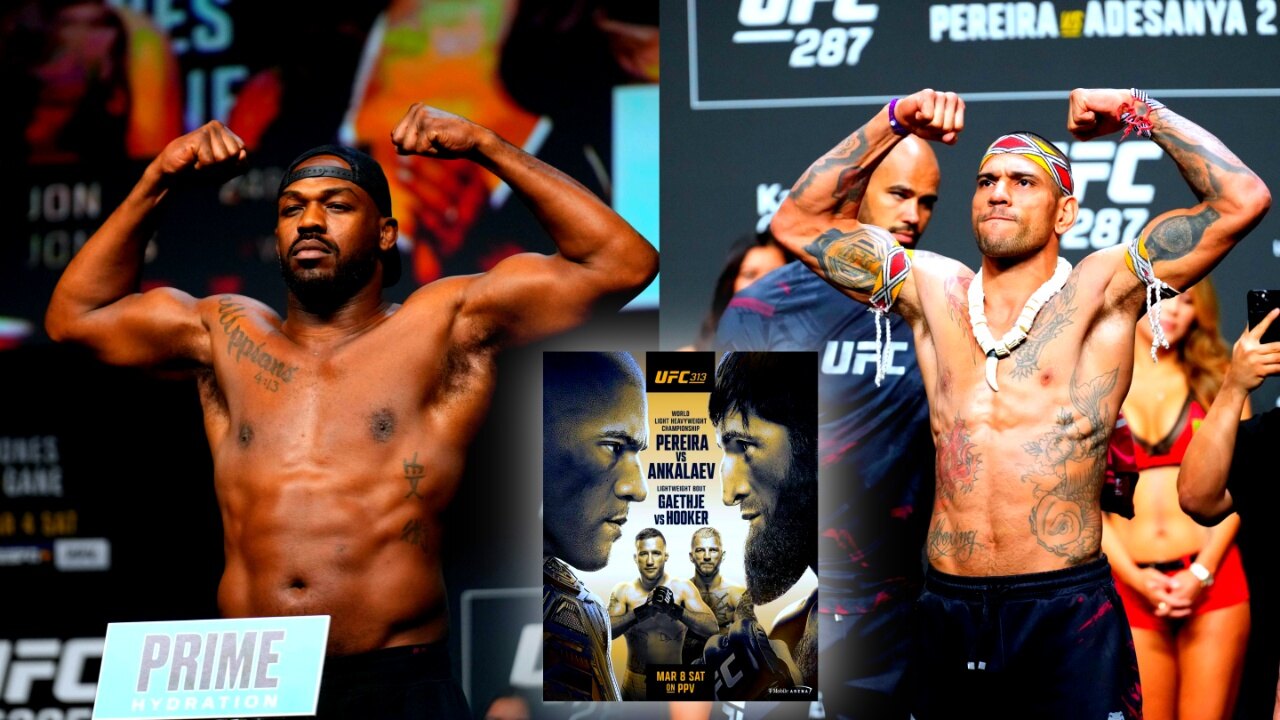 Alex Pereira will break GOAT Jon Jones’ record if he gets past Magomed Ankalaev at UFC 313
