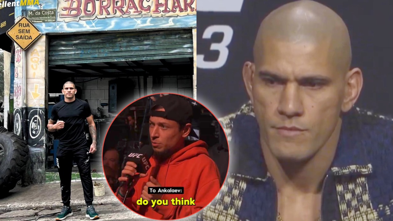 (Video) Alex Pereira goes viral for menacing look after UFC 313 star’s past working in tire shop gets mocked