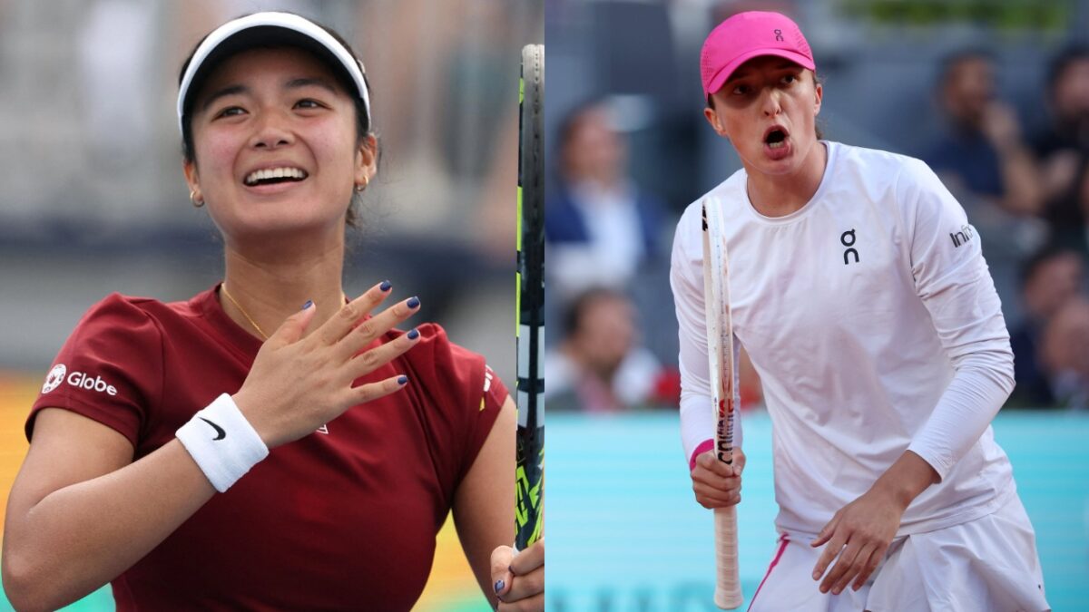 Alexandra Eala is "ready" to beat Iga Swiatek for the second consecutive time at the Madrid Open 4 Alexandra Eala, Iga Swiatek