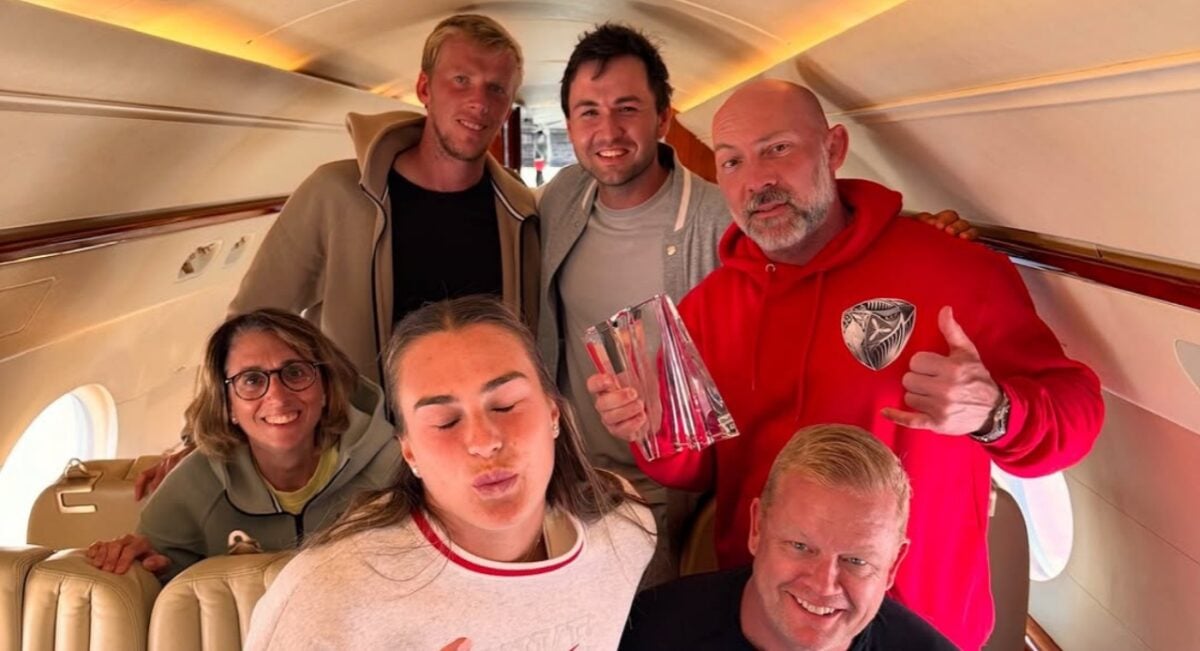 Aryna Sabalenka Shares What's So 'F*****g Annoying' About Being an Athlete After Disappointing Wimbledon Run 1 Aryna Sabalenka team