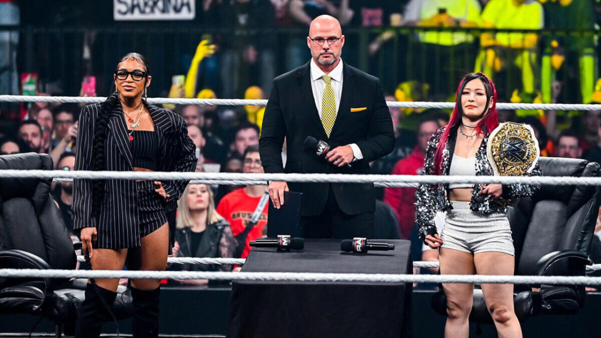 'REGRETFUL' Bianca Belair undergoes painful tattoo removal ahead of WrestleMania clash against IYO SKY 3 Bianca Belair and Iyo Sky