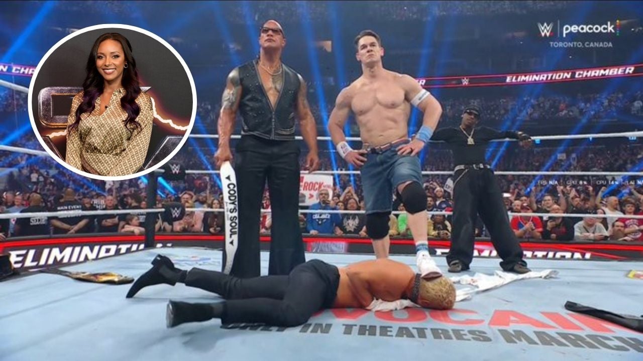 Cody Rhodes’ wife, Brandi, lashes out at John Cena for leaving her husband bloodied at Elimination Chamber