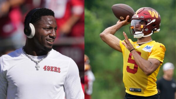 Calvin Johnson admits Jayden Daniels-led Commanders now have a "scary" offense after Deebo Samuel's inclusion