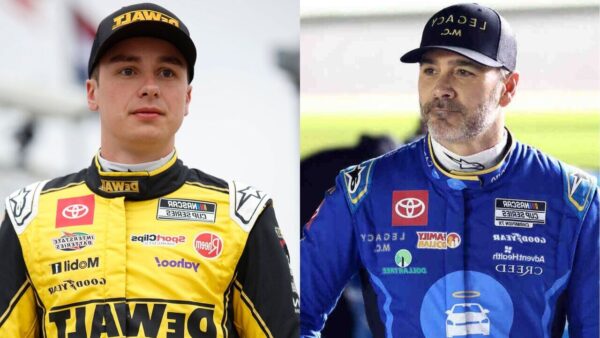 Christopher Bell and Jimmie Johnson